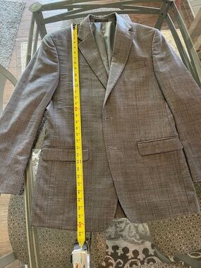 Chaps Gray Two-Button 2pc Suit